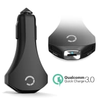 Autolader Quick Charge 3.0, 1x USB-C, 2x USB-A, 12/24V, 6A, 33W