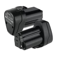 2x CELLONIC 6.25439, 625439000 batteri för Metabo Powermaxx BS/ BS Basic/ BS Quick/ BS Quick Pro/ ASE, KPA 10.8 600 trådlösa verktyg med 10.8V, 1.5Ah och Li Ion