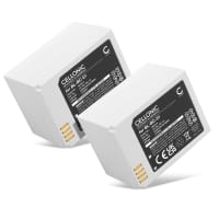 2x BL-BC-01 Batteri för EZVIZ C3A smart home-enhet - 5500mAh Laddningsbart ersättningsbatteri eller reservbatteri