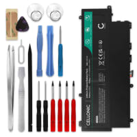Batteri for Samsung ATIV Book 5 NP530U3C, 530U3, 530U3B, NP540U4E, AA-PBYN4AB 6000mAh 7.4V + Verktøy fra CELLONIC