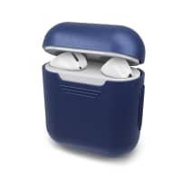 subtel Case Cover for Apple AirPods AirPods 2 Cases - Protective Plastic Soft Shell Charging Case Skin Portable & Shockproof Slim Anti-Slip - Blue