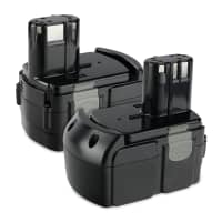 2x CELLONIC BCL1815 ,BCL1840, EBM 1830, 326240, 326241, 327730 batteri för Hitachi WR18DL, CR18DL, C 18DL, DV18DCL2, DS18DL trådlösa verktyg med 18V, 3Ah och Li Ion