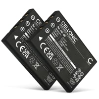 2x NP-60 Battery for Maginon DC-5300 DC-5390 DC-6300 Traveler DC-5300 HD 10X DC-6300 DV-5070 1200mAh Camera Battery Replacement NP-60