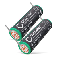 2x Batteria per Philips Sonicare DiamondClean HX9339, HX9340, HX9350, HX9352, HX9360, HX9370, HX9390 - (800mAh) batteria di ricambio