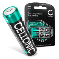 Batteri for Alecto DBX-88 Eco DECT, DBX-85 Digitale Eco, DBX-84 Eco DECT 2x 1000mAh AAA fra CELLONIC