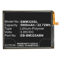 EB-BM325ABN Battery for Samsung Galaxy M32 (SM-M325) Smartphone / Phone Battery Replacement - 5900mAh