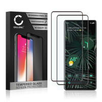 2x Displayschutzglas Google Pixel 6 Pro (3D Full Cover, 9H, 0,33mm, Full Glue) Displayschutz Tempered Glass