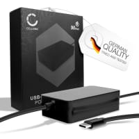 Laddare för USB C Notebooks, Tablets, Smartphones laptop - Strömadapter med PD Power Delivery | 5V-20V 90W hög kapacitet - 2.9m lång USB C Type C laddsladd + nätadapter CC-PD90 för notebook