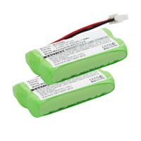 2x Akku tuotteeseen Motorola MBP20 - VT1208014770G, 700mAh, 2.4V vara-akku