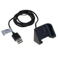 USB Kabel compatibel met Amazfit Bip / Bip Lite - 0,90m Oplaadkabel 1A Laad Snoer Datakabel zwart smartwatch