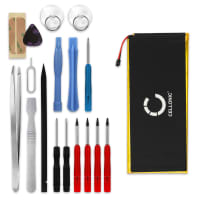 mobilbatteri för Motorola Moto G5s / G6 HG30 med 3.8V, 2700mAh inkl. Verktygskit för enkla batteribyte - ersättningsbatteri med lång batteritid + skruvmejsel-set
