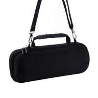 subtel® Lautsprechertasche für Bose SoundLink Revolve Lautsprecher Tasche Musikbox Schutzhülle - stoßfest, gepolstert, schwarz - Hardcase Speaker Case Tragetasche Hülle