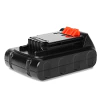 Black&Decker Li-Ion Slidepack Akku BL2018 (18V 2,0Ah, passend für alle Black&Decker 18V-Gartengeräte) CELLONIC 