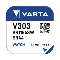Varta V303 (SR44) Knapcellsbatteri för Klockor och Mer – x1