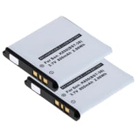 2x CELLONIC® BST-38 mobilbatteri för Sony Ericsson W995 / W580i / C902 / C510 / C905 / R300 / K850i / T303 med 3.6V - 3.7V, 800mAh - ersättningsbatteri med lång batteritid