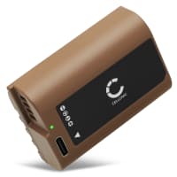 Batteri med type C input for Panasonic Lumix G9, GH5, GH5S, GH5 II, GH6, DC S5, S5K, DMW BLK22 2400mAh fra CELLONIC
