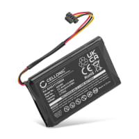 1x Batteri för TomTom Go 510, Go 520, Go 500, GO 930, Go Basic 6, Go 520 WIFI, Via 62, 4FA50, Pro 7250 Truck, AHA11110004, P5, P6 (1100mAh, 3.7V) från CELLONIC
