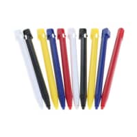 Pack de 10x stylets de couleur compatibles avec Nintendo DSi, DSi Lite, DSi XL - stylet écran tactile haute précision pour jouer à vos jeux vidéo sans rayer l'écran