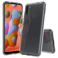 Backcover for Samsung Galaxy A11 (SM-A115) / Galaxy M11 (SM-M115) - TPU, Gjennomsiktig lomme, pocket, shell, skal