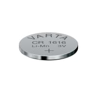 Varta CR1616 Knapcellsbatteri för klockor, hörapparater och mer – x1