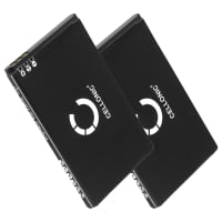 2x Batteria per Nokia 3310 (2017), Asha 502, 500, 230, 225 - BL-4UL (1200mAh) , batteria di ricambio