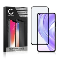 Vetro temperato CELLONIC® per Xiaomi 11 Lite 5G NE / Mi 11 Lite / Mi 11 Lite 5G, screen protector (3D Case-friendly 9H 0,33mm Full Glue) nero Pellicola salva schermo per telefono cellulare smartphone