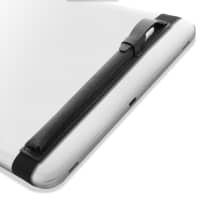 Porta-penna capacitiva custodia compatibile con pencil della Apple, Similpelle,nero, taschino, fodero case protettivo per non perdere il pennino e proteggerlo