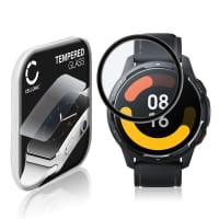 Displayschutzglas Xiaomi Watch S1 Active (3D Full Cover, 9H, 0,33mm, Full Glue) Displayschutz Tempered Glass