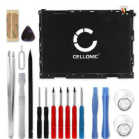 CELLONIC® Replacement Tablet Battery for Samsung Galaxy Tab A 9.7 (SM-T550 / SM-T555) + 17-Tool Tablet Repair Kit - EB-BT550ABA 6000mAh