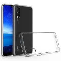 Mobilskal för mobiltelefon i smart tåligt Transparent TPU material - back cover / bumper för smartphone
