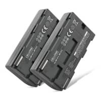 2x Batterie pour Canon XF100 G2000 G1000 XF105 XL1s XL1 XL2 XH-A1 ES-5000 ES-300V Phase One P45 2000mAh de subtel