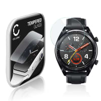 0,33mm Displayskydd / skärmskydd för Huawei Watch GT smartwatch - 2.5D 9H, Full Glue - skyddsglas för smartklocka, fitnessarmband, fitnesstracker