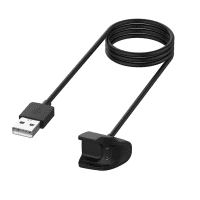 Cavo USB 2.0 con connettore Smartwatch Connector per smartwatch Samsung Galaxy Fit e (SM-R375) filo di cavetto dati & ricarica in nero PVC, per bracciale fitenss