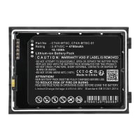 Bateria CT4X-BTSC 4700mAh - , Batería larga duración para lector de código de barras Honeywell CT45 CT47