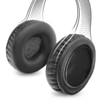 CELLONIC Erstatningsøreputer for 50x50mm hodetelefondeksler Myk skumpute Øreputer Over-ear Hodetelefonputer / Øreklokker