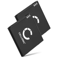 2x Ersatz Akku für Doro 6778 Liberto 820 Mini Handy / Smartphone - Ersatzakku DBM-1500B 1500mAh , Handyakku