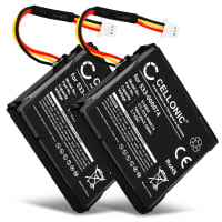 2x Akku kuulokkeisiin Logitech F540 G930 - 700mAh, 3.7V, Logitech 533-000074 vaihtoakku