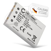 Bateria para Nikon Coolpix P520, Nikon Coolpix 3700, Nikon Coolpix 6000, Nikon 5200, Coolpix P3, Coolpix P510, Coolpix P100 - Batería para Cámaras Nikon EN-EL5 1180mAh de CELLONIC