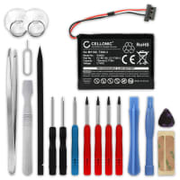 Batteri för Mitac Mio Moov M400, Mio Moov M405, Mio N177, Mio Moov 500, M1100, 338937010172 750mAh + Verktygsset 17 delar från subtel