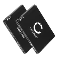 2x CELLONIC® AK-F220 mobilbatteri för Emporia FLIPbasic med 3.7V, 1150mAh - ersättningsbatteri med lång batteritid