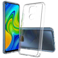 Backcover for Xiaomi Redmi Note 9 - TPU, Gjennomsiktig lomme, pocket, shell, skal