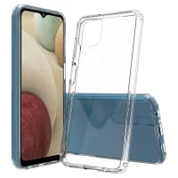 Cover per cellulare smartphone Samsung Galaxy A12 (SM-A125), TPU, Trasparente Guscio posteriore backcover protezione per telefono - Previeni costose riparazioni evita danni!