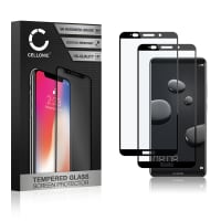 2x 0,33mm Displayskydd / skärmskydd för Huawei Mate 10 Pro- mobil, 9H 3D Full Cover, Full Glue - smartphone-skyddsglas, screen protector