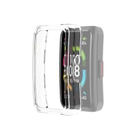 subtel® Schutzhülle für Huawei Honor Band 6 Bumper Case für 360° Schutz v. Gehäuse u. Touch Bildschirm - Smartwatchcase, Hülle Protector, Transparent