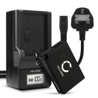 Batteri for Canon 750D EOS 760D EOS 770D EOS 800D EOS Kiss X8i EOS M3 EOS M5 M6 Rebel T6i Kameraer 950mAh + Lader fra CELLONIC