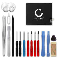 CELLONIC® Phone Battery Replacement for Wiko U Pulse / U Pulse Lite / View Prime + 17-Tool Phone Repair Kit - 396272 2900mAh