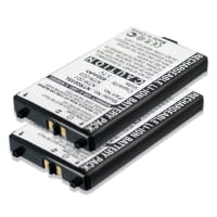 2x Akku pelikonsoliin Nintendo DS - 800mAh, 3.6V - 3.7V, Litiumionit, NTR-003 vaihtoakku