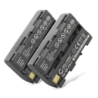 2x Batterie 1400mAh pour appareil photo Sony CCD, DSC, DCR - Remplacement modèle NP-FS11