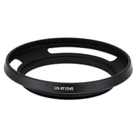 CELLONIC® Vervanging Zonnekap voor schroefdraad LH-XF1545 voor Fuji Fujinon XC 15-45mm F3.5-5.6 OIS PZ lens, zonnekap van Metaal