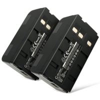 2x BN-V11U PV-BP15 Batteri för Panasonic LC-1 NV-A3 -A1 NV-R50 -R500 -R30 -R10 NV-S88 -S85 -S70 -S7 -S20 -S1, JVC GR-AX7 -AX5 -AX2 GR-AXM230 -AX210 -AX200 GR-SXM240, 4200mAh Kamera-ersättningsbatteri med lång batteritid